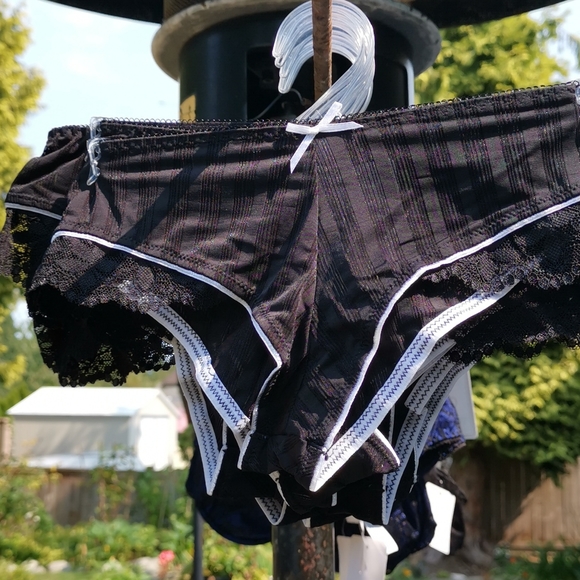 Rene Rofe Lace Trim Boy shorts - Picture 1 of 5